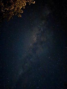 Melkweg bij Kanyemba Lodge