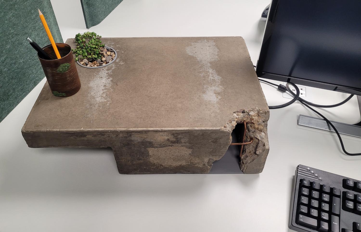 Brutalisme op je bureau
